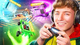 Die KRASSESTEN TORE in ROCKET LEAGUE!  mit MERTZY und Pulse MK