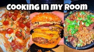 1 Hour of Cooking in my room | Lazy Pot Noodle