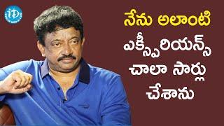 I Have Experienced It a Lot - Ram Gopal Varma | Dil Se With Anjali | iDream Telugu Movies