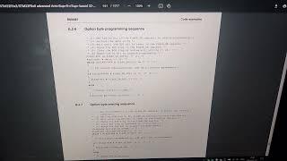 Changing STM32F042 Flash Option Bytes