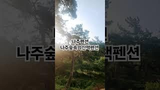 #나주시 #나주숲속의산책펜션 #여행