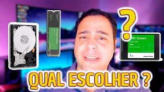 HD VS SSD VS NVME (QUAL É O MELHOR?)