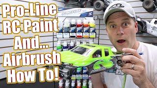 YOU Can Paint Like A Pro! - Pro-Line R/C Body Paint Review And Airbrush How To | RC Driver