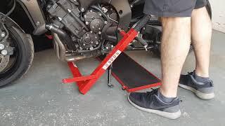 abba Superbike Stand Adjustable Base Plinth Demonstration Video