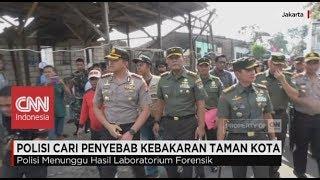 Polisi Cari Penyebab Kebakaran Taman Kota