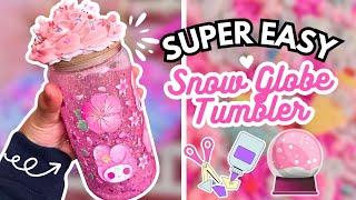 How to Grow Your Biz with DIY Snowglobe Tumblers!