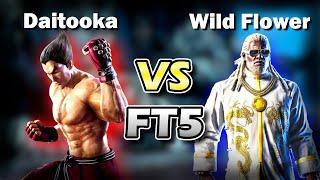 Daitooka (Kazuya) vs Wild Flower (Leroy) FT5 - TEKKEN 7