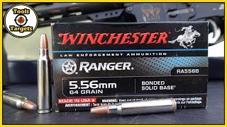 When In Danger, Call On The Ranger!...Winchester Ranger 5.56 Ammo Ballistic Gel Test & Review!