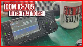 Locate RFI with the ICOM IC-705!  Touch Lamps HATE this one hidden Feature!