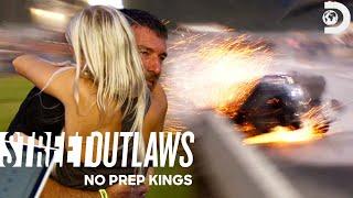 Daddy Dave Has a Major Crash | Street Outlaws: No Prep Kings