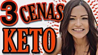 3 CENAS KETO CETOGENICAS EN MINUTOS (Faciles y Deliciosas) Keto Principiantes