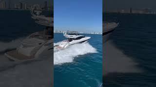 Princess Yacht S62 running in Miami