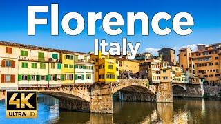 Florence, Italy Walking Tour 2021 (4k Ultra HD 60fps) – With Captions