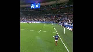 Cheslin Kolbe Charge down vs Thomas Ramos FRA v RSA 2023 RWC