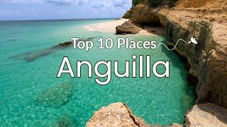 10 Best Places to Visit in Anguilla 4K HD Travel Exposure