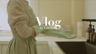 Vlog - 6 Am Morning Routine - Relaxing & Productive Winter Day - Honey Cake Making - Breakfast Toast