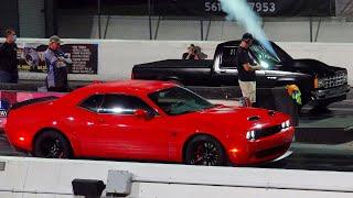 Hellcat Redeye vs S10 - built vs bought - 1/4 mile drag race