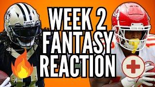 Week 2 Fantasy Football Reactions, Dynasty Trades & Early Waivers