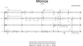 Omar Dodaro • Monos • String quartet [w/ score]