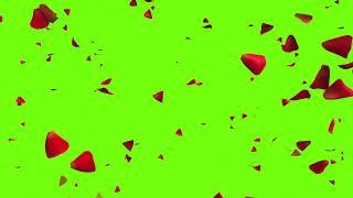 Green Screen Video Flower Rain Rose Rain Green Screen Video That Roses Roses Roses Rain