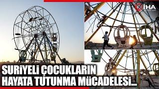 Suriyeli Çocukların Oyun Alanı 'Harabeye Dönen Lunaparklar'