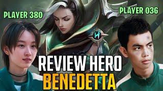 [REVIEW] Aku Review Hero Benedetta!! Karakter Squid Game 380 - Mobile Legends [Review] Gameplay