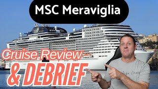 Cruise Review and Debrief - MSC Meraviglia