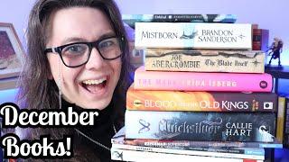 All the books I read in December!