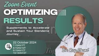 Optimize Your Slenderiiz Journey: Supplements & Expert Insights with Dr. Ray Strand | PartnerCo