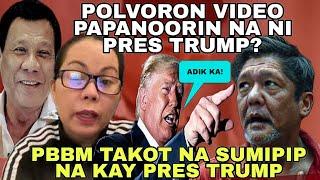 POLVORON VIDEO IPAPADALA NI MAHARLIKA KAY PRES TRUMP! PBBM TAKOT, NAG-SIPSIP NA KAY PRES TRUMP!