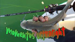 Ultralight Spinning Rod / 7 Momentos con Microgamer ( & ) #16 Best FISHING videos FUNNY