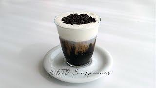 저탄수 다이어트 아인슈페너, 비엔나커피, KETO Einspanner, Vienna Coffee (LCHF, Ketogenic, 저탄고지, 키토간식, 다이어트 식단, 홈카페)