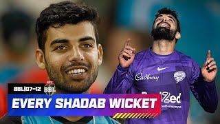  Every SHADAB KHAN WICKET In The Big Bash! | #BBL