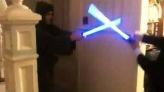 Lightsaber fight