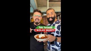 Tek Tavada Kolay MANTI  @MamiEmen  Masterchef Uğur Kardaş dan Tarifler #shorts