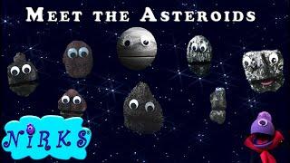 Meet the Asteroids Part 1 - A Song About Astronomy - By In A World Music Kids with the Nirks™