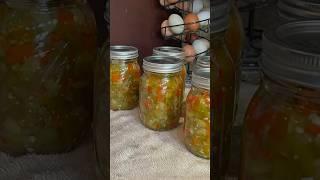 How to make/can SWEET & SPICY PEPPER RELISH!      #canning #peppers #homestead #homecanning