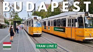 Budapest Tram Line 2 | Scenic Ride Along the Danube