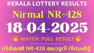 NIRMAL NR 428 LOTTERY RESULT 18.04.2025