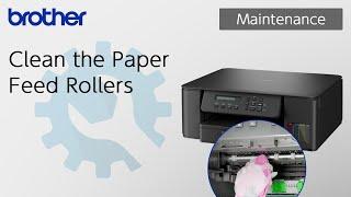 Clean the Paper Feed Rollers [Brother Global Support]