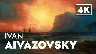 Ivan Aivazovsky: The Greatest Seascape Painter of All Time - 4K Slideshow with Peaceful Music