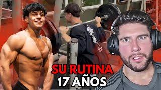 RUTINA para GANAR MASA MUSCULAR con 17 AÑOS