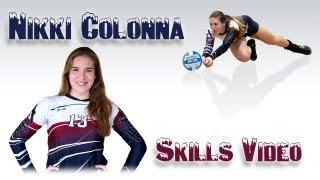 Nikki Colonna - Volleyball Skills Video