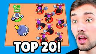 TOP 20 MINIGAMES in BRAWL STARS! 