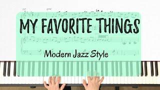 My Favorite Things- Solo Jazz piano/ Pentatonic Improvisation/So What Voicing