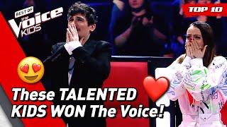 TOP 10 | BEST WINNERS of The Voice Kids (part 2)