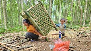 Single Mom - DIY Bamboo: Make your own bowl and chopsticks shelf & Child Care