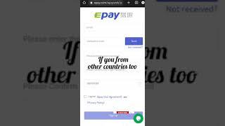 How To Create an epay account/ wallet for online withdrawals