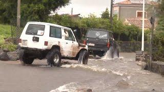 Alluvione in Sicilia, a Altarello strade invase da fango e detriti