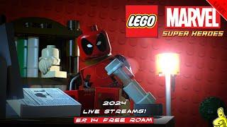 LEGO Marvel Super Heroes: 2024 LIVE STREAMS Ep. 14 FREE ROAM (on Xbox Series X) - HTG